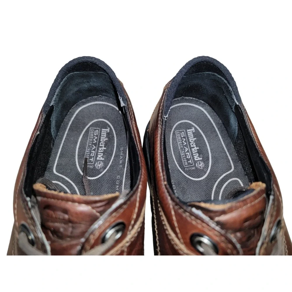 Timberland Men's Smart Comfort System Brown Leather‎ Oxford Shoes Sz 13